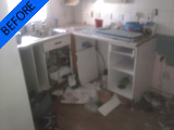 House clearance before and after
